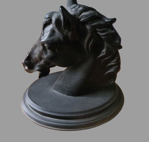 Die cast Horse head trophy-2 - Pikku Gifts