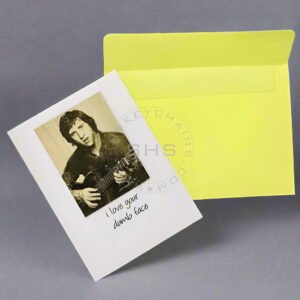 Personalized Laser Engraved Photo Greeting Card