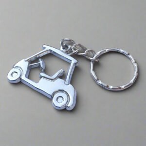 Golf-Cart-Sports-keychain - Pikku Gifts