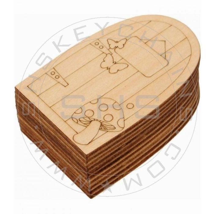 Laser-Cut-Miniature-Fairy-Doll-House-Door-pack - Pikku Gifts