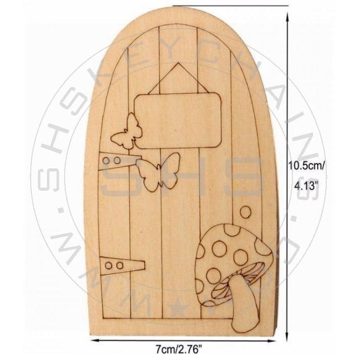 Laser-Cut-Miniature-Fairy-Doll-House-Doors - Pikku Gifts