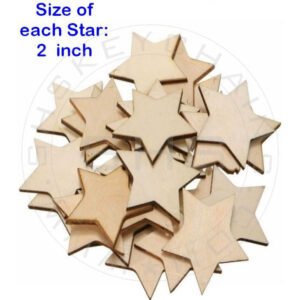 Laser-cut-stars-2-inch-30-pcs - Pikku Gifts