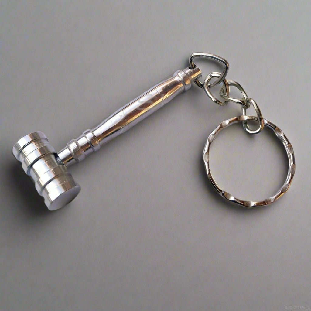 Metal-gavel-Keychain - Pikku Gifts