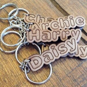 Wooden keyfobs-1 - Pikku Gifts