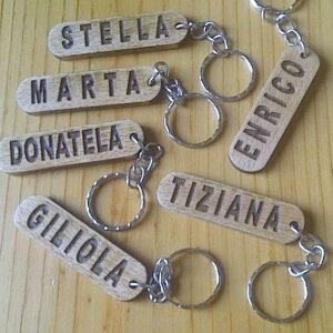 Wooden name Tags-1 - Pikku Gifts