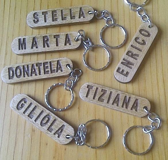 Wooden name Tags-1 - Pikku Gifts