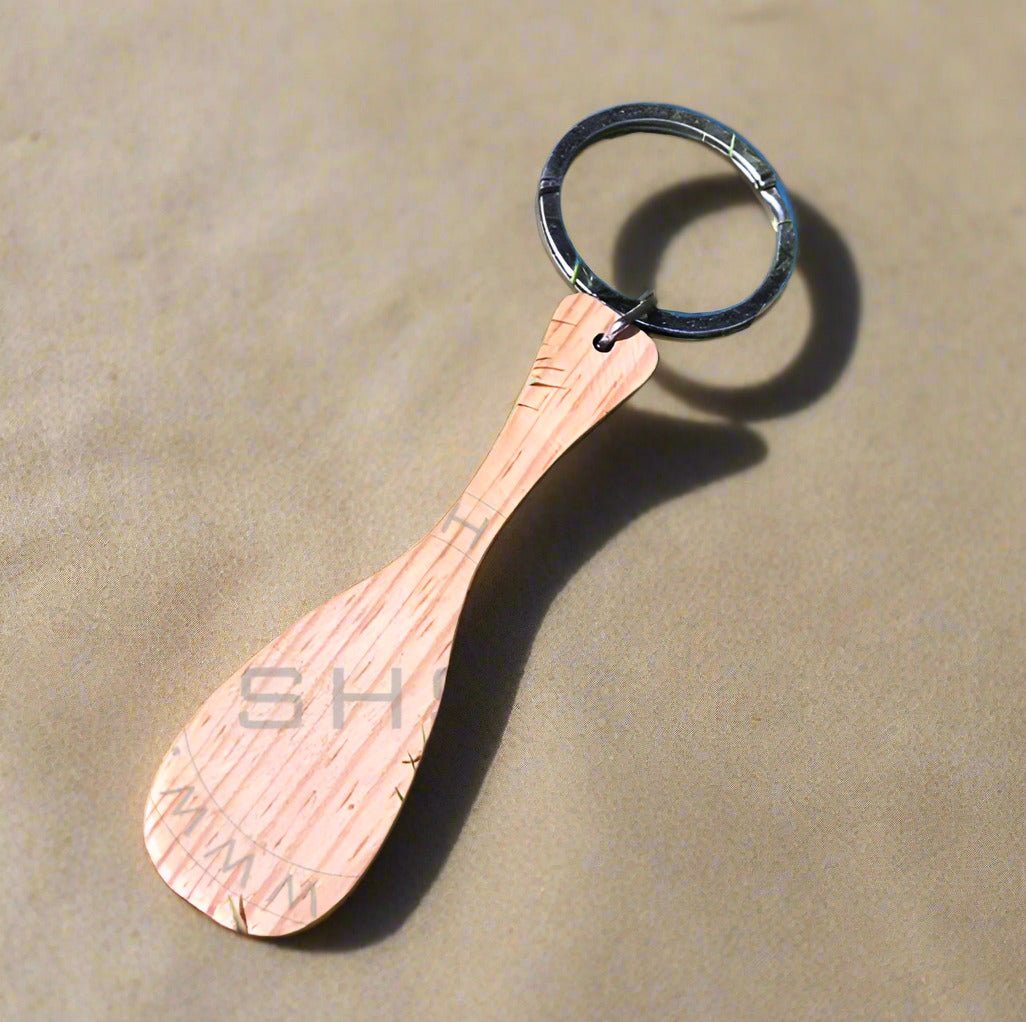 miniature-paddle-wooden-key-chain - Pikku Gifts