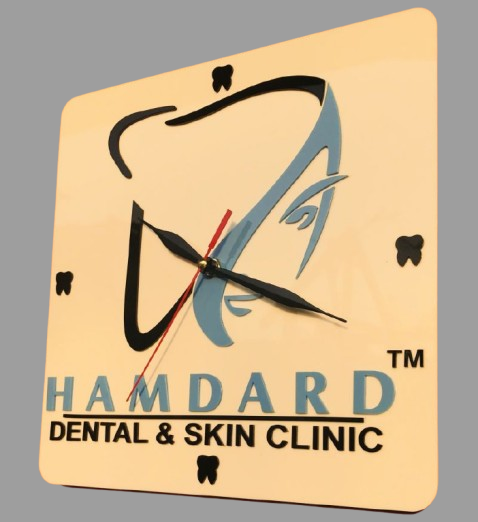 Custom Dental Clinic Wall Clock2 - Pikku Gifts