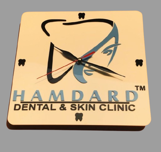Custom Dental Clinic Wall Clock3 - Pikku Gifts