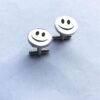 Smiley Face Round Cufflinks - Pikku Gifts