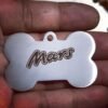 Stainless SteelBone Tag large - Pikku Gifts