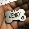 Stainless SteelBone Tag large3 - Pikku Gifts